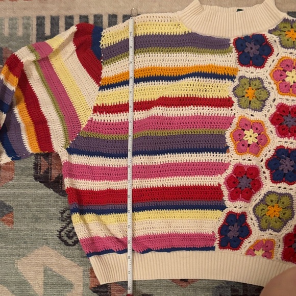 FARM Rio Multicolor Floral Sweater - Picture 6 of 11